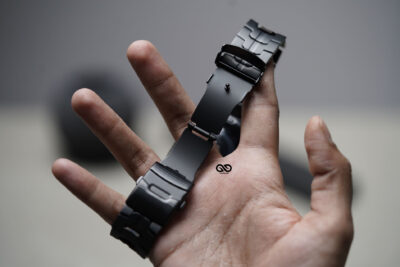 Titanium Link Chain Strap For Apple Watch 49 (Series Ultra/Ultra 2/Ultra 3)