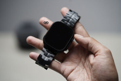 Titanium Link Chain Strap For Apple Watch 49 (Series Ultra/Ultra 2/Ultra 3)