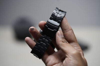 Titanium Link Chain Strap For Apple Watch 49 (Series Ultra/Ultra 2/Ultra 3)