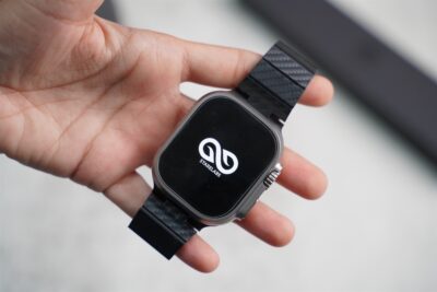 Carbon Textured Strap With Magnetic Closure For Apple Watch 49 Series Ultra1 2 3 4 20 Carbon Textured Strap With Magnetic Closure For Apple Watch 49 Series Ultra1 2 3 4 - Image 2