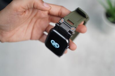 Titanium Buckle Band With Silicone Strap For Apple Watch 44MM 45MM 46MM Series 4 5 6 7 8 9 10 11 (SE 2 3 Gen)