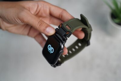 Titanium Buckle Band With Silicone Strap For Apple Watch 44MM 45MM 46MM Series 4 5 6 7 8 9 10 11 (SE 2 3 Gen)