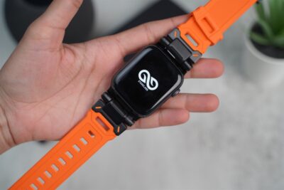 Titanium Buckle Band With Silicone Strap For Apple Watch 44MM 45MM 46MM Series 4 5 6 7 8 9 10 11 (SE 2 3 Gen)