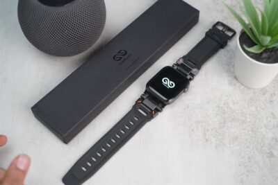 Titanium Buckle Band With Silicone Strap For Apple Watch 44MM 45MM 46MM Series 4 5 6 7 8 9 10 11 (SE 2 3 Gen)