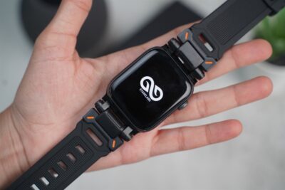 Titanium Buckle Band With Silicone Strap For Apple Watch 44MM 45MM 46MM Series 4 5 6 7 8 9 10 11 (SE 2 3 Gen)
