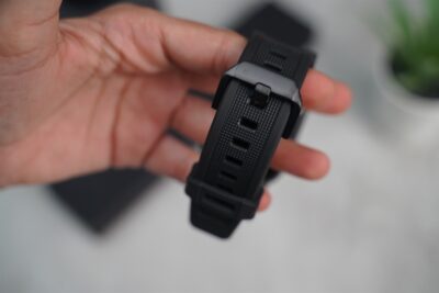 Titanium Buckle Band With Silicone Strap For Apple Watch 44MM 45MM 46MM Series 4 5 6 7 8 9 10 11 (SE 2 3 Gen)