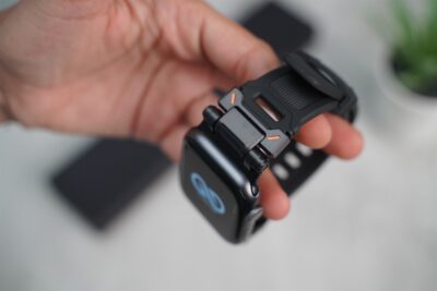 Titanium Buckle Band With Silicone Strap For Apple Watch 44MM 45MM 46MM Series 4 5 6 7 8 9 10 11 (SE 2 3 Gen)