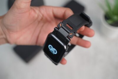 Titanium Buckle Band With Silicone Strap For Apple Watch 44MM 45MM 46MM Series 4 5 6 7 8 9 10 11 (SE 2 3 Gen)