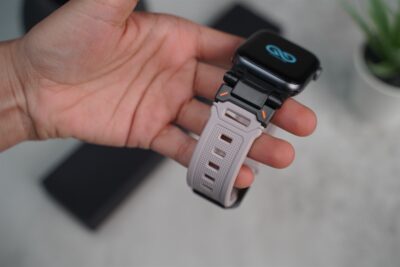 Titanium Buckle Band With Silicone Strap For Apple Watch 44MM 45MM 46MM Series 4 5 6 7 8 9 10 11 (SE 2 3 Gen)
