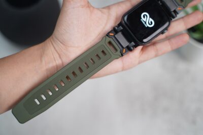 Titanium Buckle Band With Silicone Strap For Apple Watch 44MM 45MM 46MM Series 4 5 6 7 8 9 10 11 (SE 2 3 Gen)
