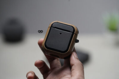 Chocolate Brown Defender Airpods 1/2 Case