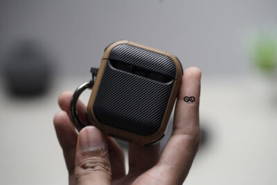 Chocolate Brown Defender Airpods 1/2 Case