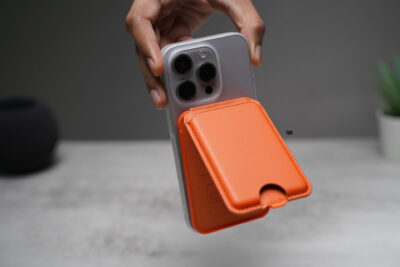 MagSafe Vegan Leather Card Holder and Stand