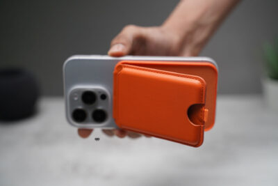 MagSafe Vegan Leather Card Holder and Stand