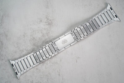 Real Titanium Link Strap Metal Bracelet with Detachable Link for Apple Watch 44MM 45MM 46MM Series 4 5 6 7 8 9 10 11 (SE 2 3 Gen)