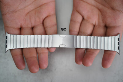 Real Titanium Link Strap Metal Bracelet with Detachable Link for Apple Watch 44MM 45MM 46MM Series 4 5 6 7 8 9 10 11 (SE 2 3 Gen)