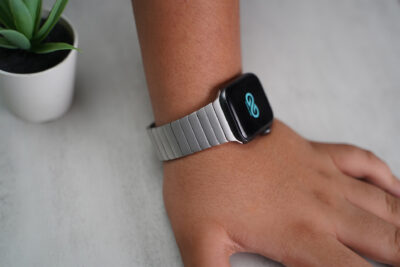 Real Titanium Link Strap Metal Bracelet with Detachable Link for Apple Watch 44MM 45MM 46MM Series 4 5 6 7 8 9 10 11 (SE 2 3 Gen)