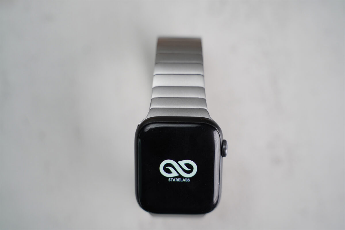 Real Titanium Link Strap Metal Bracelet with Detachable Link for Apple Watch 44MM 45MM 46MM Series 4 5 6 7 8 9 10 11 (SE 2 3 Gen)