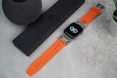 Titanium Buckle Band With Silicone Strap For Apple Watch 44MM 45MM 46MM Series 4 5 6 7 8 9 10 11 (SE 2 3 Gen)