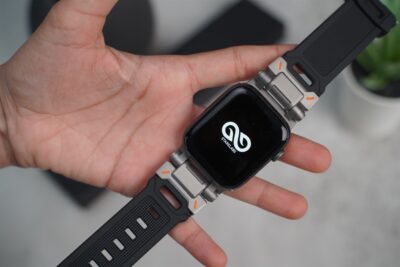 Titanium Buckle Band With Silicone Strap For Apple Watch 44MM 45MM 46MM Series 4 5 6 7 8 9 10 11 (SE 2 3 Gen)