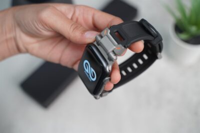 Titanium Buckle Band With Silicone Strap For Apple Watch 44MM 45MM 46MM Series 4 5 6 7 8 9 10 11 (SE 2 3 Gen)