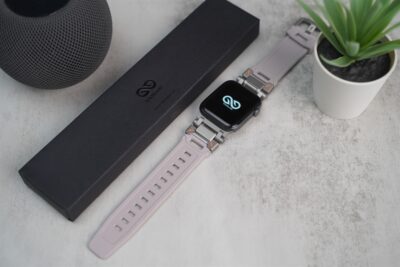 Titanium Buckle Band With Silicone Strap For Apple Watch 44MM 45MM 46MM Series 4 5 6 7 8 9 10 11 (SE 2 3 Gen)