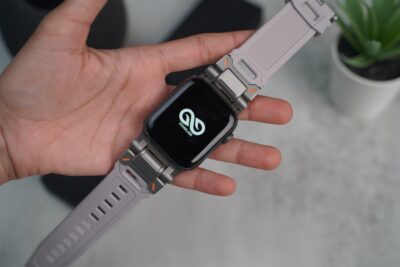 Titanium Buckle Band With Silicone Strap For Apple Watch 44MM 45MM 46MM Series 4 5 6 7 8 9 10 11 (SE 2 3 Gen)