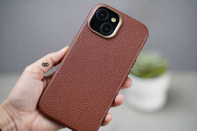 Swift Wrap Slim Vegan Leather Case For iPhone 13 (Hand Made)
