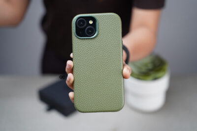 Swift Wrap Slim Vegan Leather Case For iPhone 13 (Hand Made)