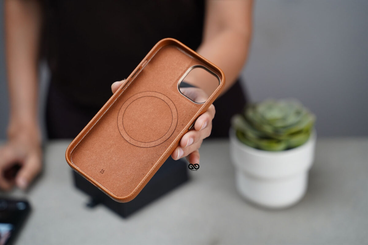 Swift Wrap Slim Vegan Leather Case For iPhone 13 (Hand Made)