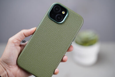 Swift Wrap Slim Vegan Leather Case For iPhone 13 (Hand Made)