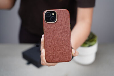 Swift Wrap Slim Vegan Leather Case For iPhone 13 (Hand Made)