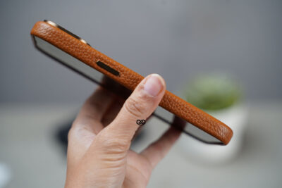 Swift Wrap Slim Vegan Leather Case For iPhone 13 (Hand Made)