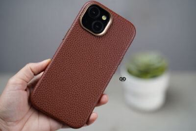 Swift Wrap Slim Vegan Leather Case For iPhone 13 (Hand Made)