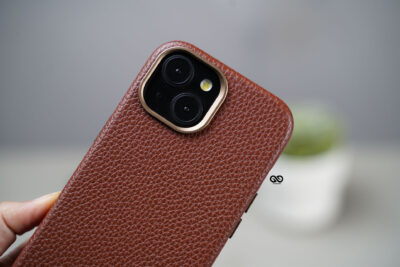 Swift Wrap Slim Vegan Leather Case For iPhone 13 (Hand Made)