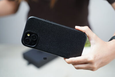 Swift Wrap Slim Vegan Leather Case For iPhone 13 (Hand Made)