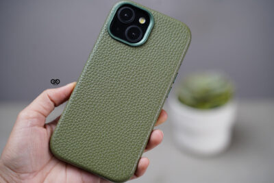 Swift Wrap Slim Vegan Leather Case For iPhone 13 (Hand Made)
