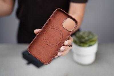 Swift Wrap Slim Vegan Leather Case For iPhone 13 (Hand Made)