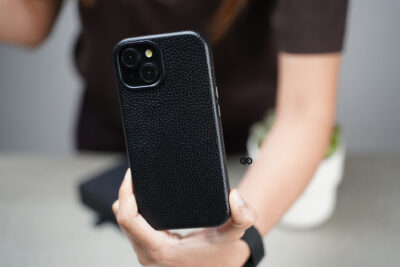 Swift Wrap Slim Vegan Leather Case For iPhone 13 (Hand Made)