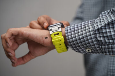 Neon Soft Fluoro With Titanium Buckle Band For Apple Watch 44MM 45MM 46MM Series 4 5 6 7 8 9 10 11 (SE 2 3 Gen)