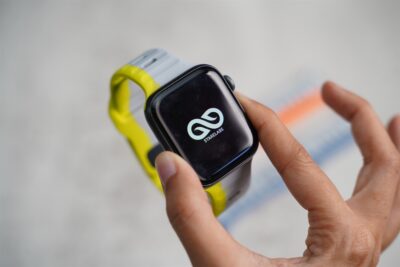 Two Colored Waterproof Silicone Sports Bands for Apple Watch 44MM 45MM 46MM Series 4 5 6 7 8 9 10 11 (SE 2 3 Gen)