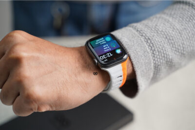 Two Colored Waterproof Silicone Sports Bands for Apple Watch 44MM 45MM 46MM Series 4 5 6 7 8 9 10 11 (SE 2 3 Gen)