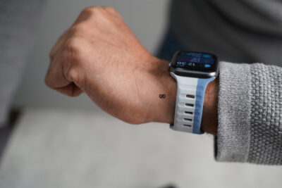 Two Colored Waterproof Silicone Sports Bands for Apple Watch 44MM 45MM 46MM Series 4 5 6 7 8 9 10 11 (SE 2 3 Gen)