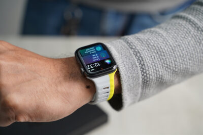 Two Colored Waterproof Silicone Sports Bands for Apple Watch 44MM 45MM 46MM Series 4 5 6 7 8 9 10 11 (SE 2 3 Gen)