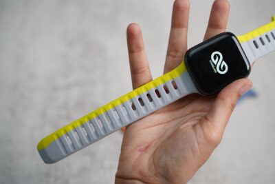 Two Colored Waterproof Silicone Sports Bands for Apple Watch 44MM 45MM 46MM Series 4 5 6 7 8 9 10 11 (SE 2 3 Gen)