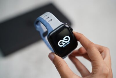 Two Colored Waterproof Silicone Sports Bands for Apple Watch 44MM 45MM 46MM Series 4 5 6 7 8 9 10 11 (SE 2 3 Gen)