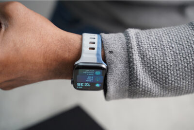 Two Colored Waterproof Silicone Sports Bands for Apple Watch 44MM 45MM 46MM Series 4 5 6 7 8 9 10 11 (SE 2 3 Gen)