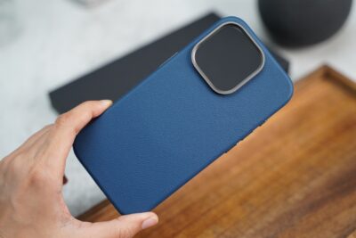 Slim PU Leather Case with Rubberized Interior (Magsafe Compatible)