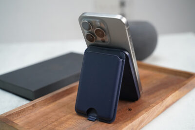 MagSafe Vegan Leather Card Holder and Stand