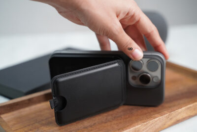 MagSafe Vegan Leather Card Holder and Stand